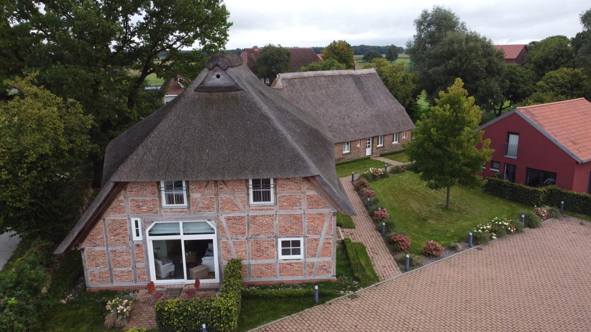 Вілла Hofgut Bockelkathen Tiny Haus 9 Luedersburg Екстер'єр фото