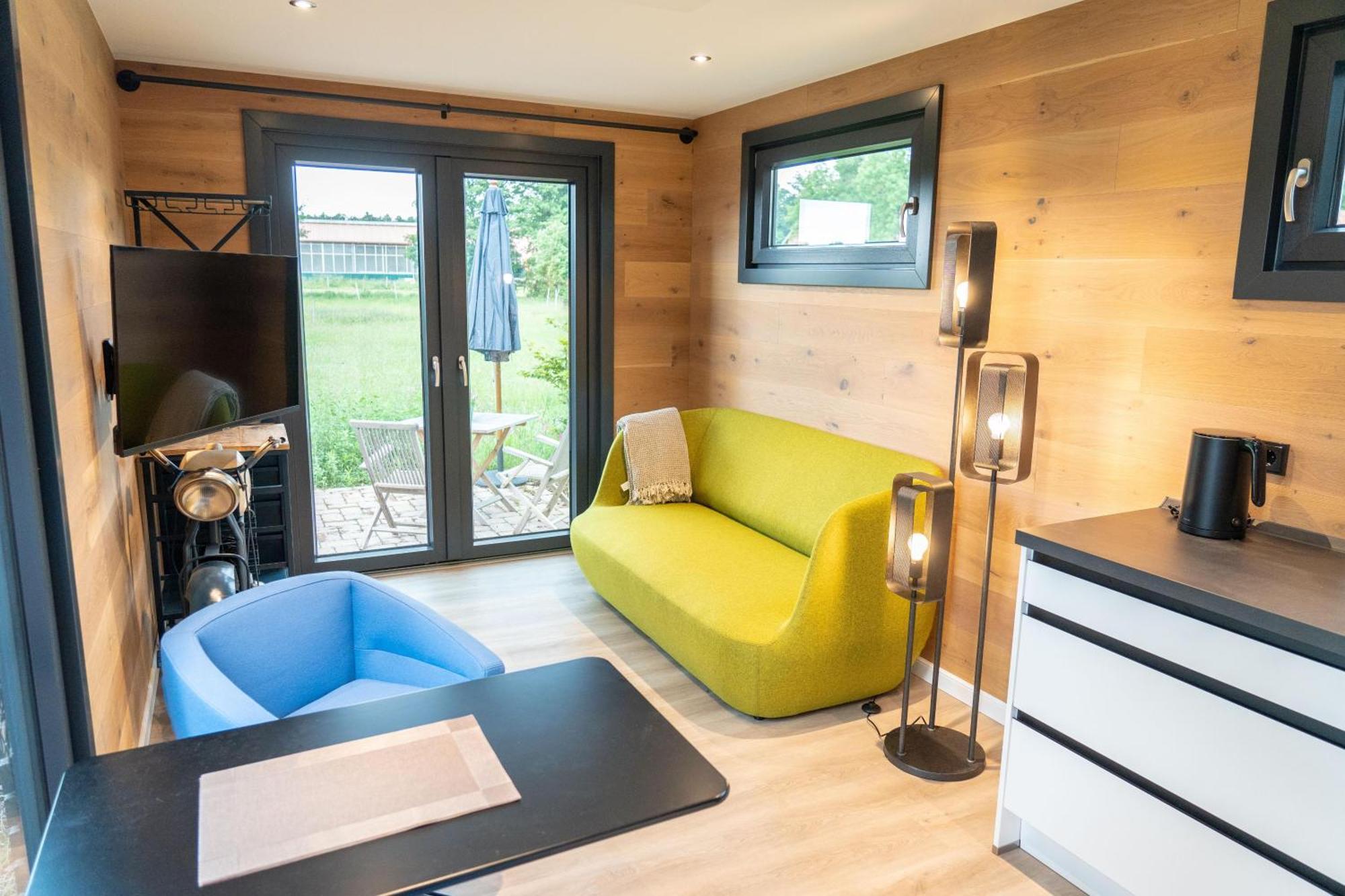 Вілла Hofgut Bockelkathen Tiny Haus 9 Luedersburg Екстер'єр фото