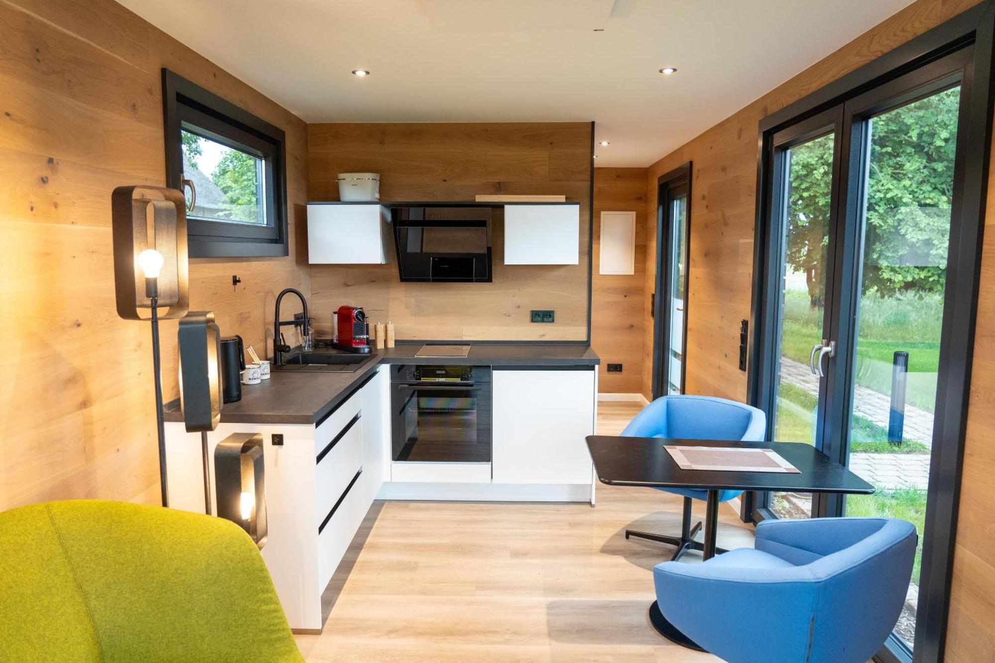 Вілла Hofgut Bockelkathen Tiny Haus 9 Luedersburg Екстер'єр фото