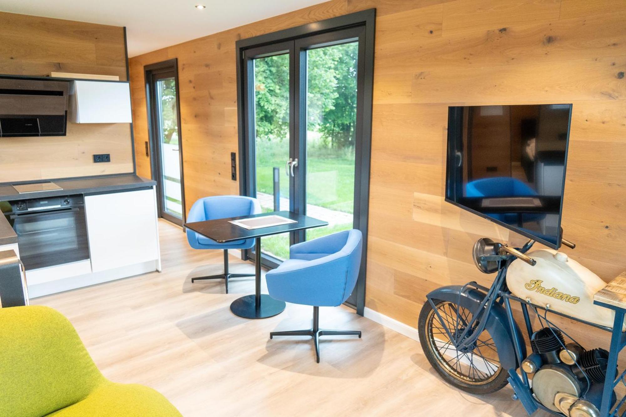 Вілла Hofgut Bockelkathen Tiny Haus 9 Luedersburg Екстер'єр фото